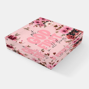 Floral Christian Inspiration Paperweight