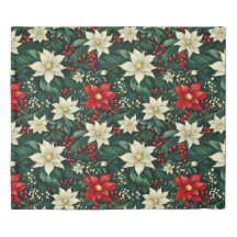 Floral Christmas Pattern 