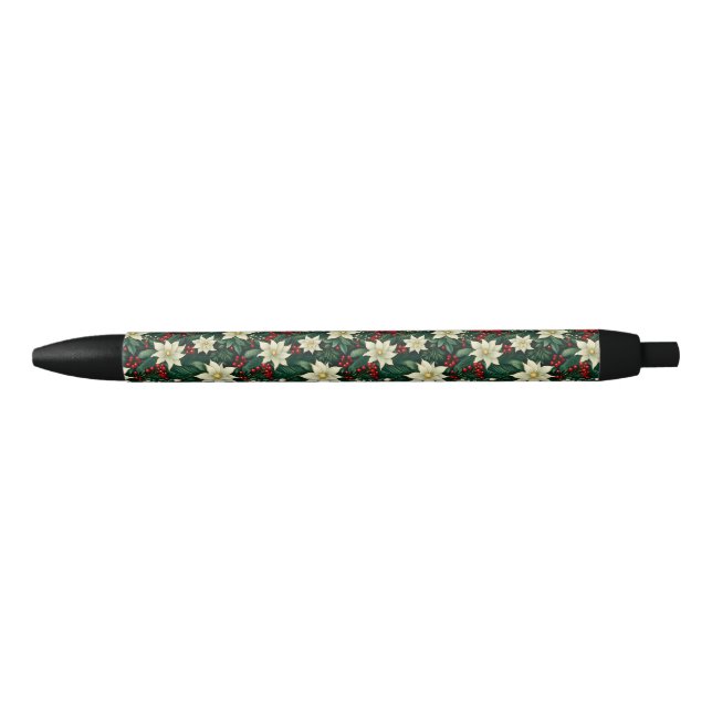 Floral Christmas Pattern  Pen (Front)