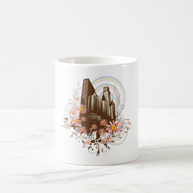 Floral City Coffee Mug (Creator Uploaded)