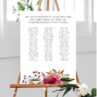 Floral Class Reunion Memorial Up to 70 Names