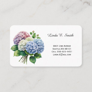Floral Classic Calling Card