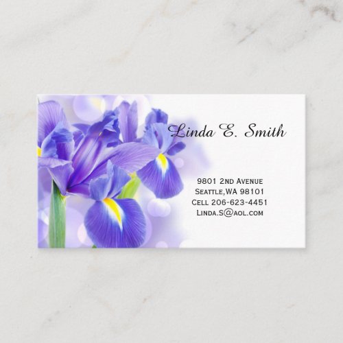 Floral Classic Calling Card