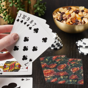 Floral Classic Playing Cards