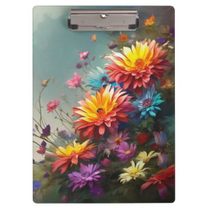 Floral Clipboard