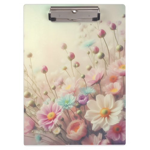 Floral  clipboard