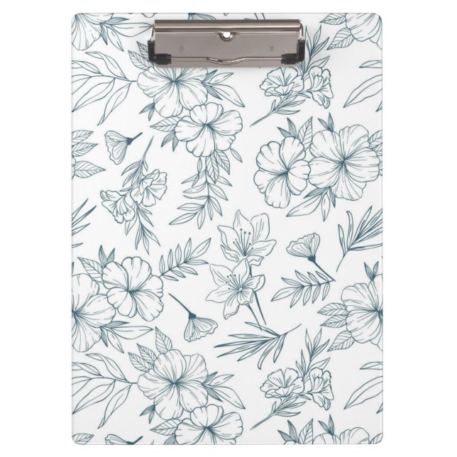 Floral Clipboard  (Front)
