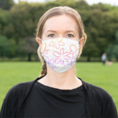 Floral Cloth Face Mask (Outside)