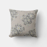 Floral Clouds Throw Pillow at Zazzle
