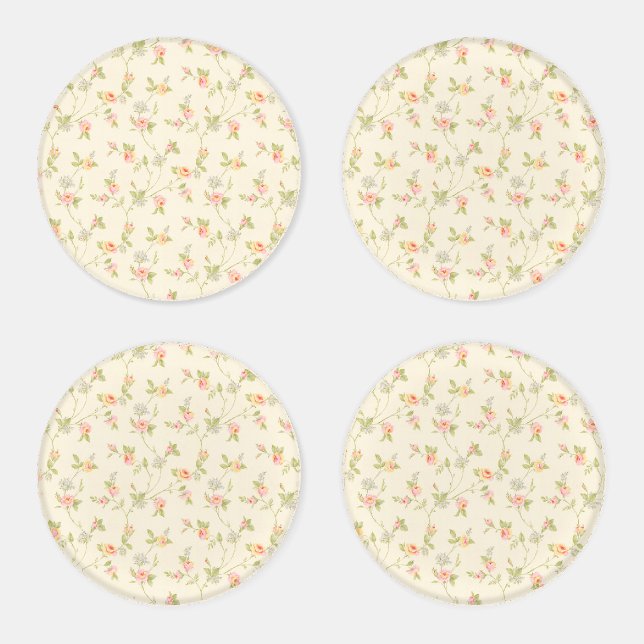 Floral Coaster Set (Set)