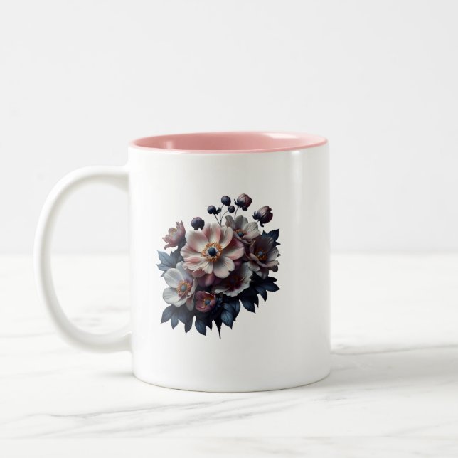 Floral Coffe Mug (Left)