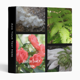 Floral Collage Binder