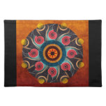 Floral Color Abstract Vector Art Placemat at Zazzle