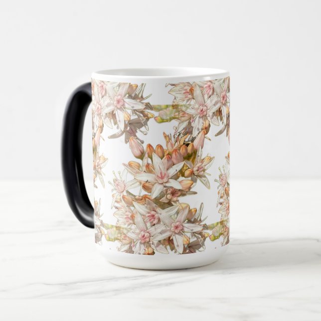 Floral  color morph mug  (Front Left)