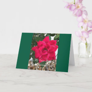 Floral & Colorful, Friend, Valentine's Day Card