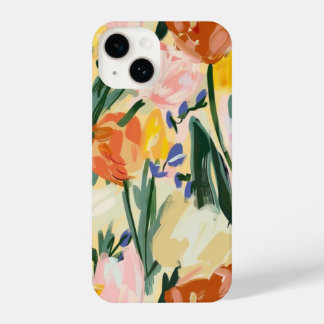 floral colorful glossy phone case