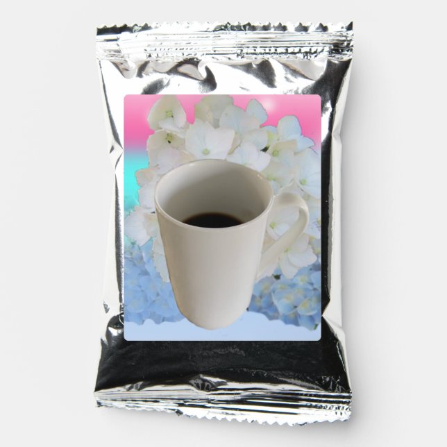Floral Colorful Mug Design  Coffee Drink Mix (Front)