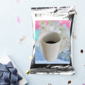 Floral Colorful Mug Design  Coffee Drink Mix (Packets)