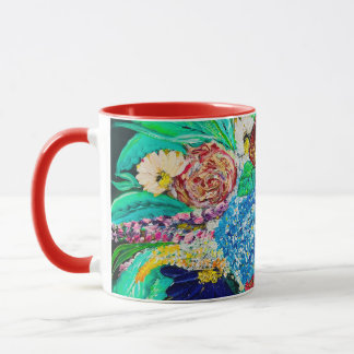 Floral Colorful Painting Gift For Her Coffee Mug
