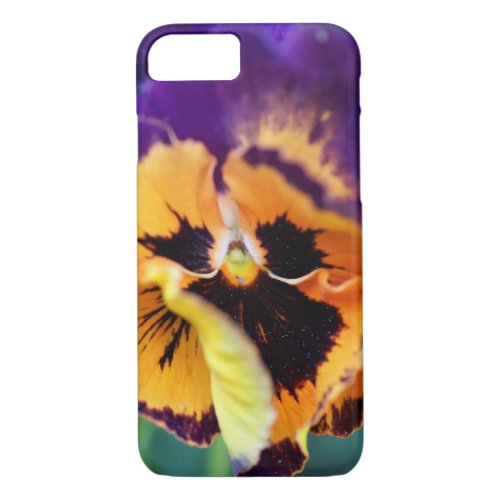 Floral Colorful Pansy iPhone 87 Case