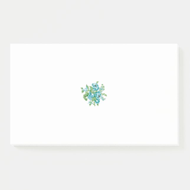 Floral & Colorful Post-It Notes | Cute & Fancy (Front)