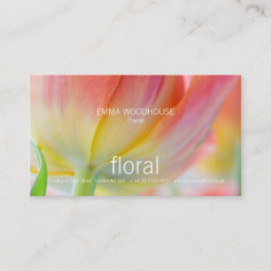 Floral - Colors of Spring Business Card