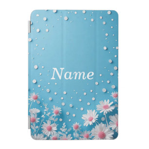 Floral Composition with Polka Dot Background iPad Mini Cover