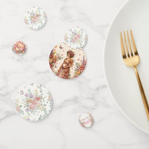 floral confetti