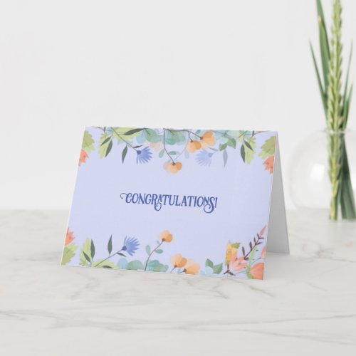 Floral Congratulations