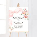 Floral Coquette Baby in Bloom Baby Shower Welcome Poster<br><div class="desc">Make your event special with this Coquette Baby Shower with our cute and lovely printable Welcome Sign featuring adorable Baby in Bloom Baby Shower theme. Download,  personalize,  and create lasting memories with this perfect touch for your joyous celebration!
 
BS1042 A</div>
