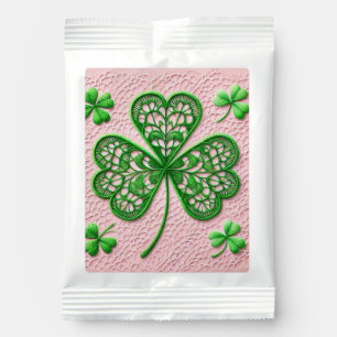 Floral coquette lace shamrock St Patrick's day Lemonade Drink Mix
