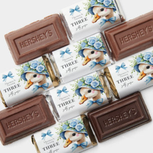 Floral Coquette Silly Goose Boy Birthday  Hershey's Miniatures