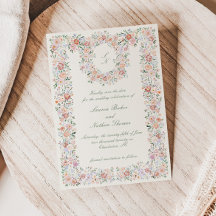 Floral Cottage Garden Wedding