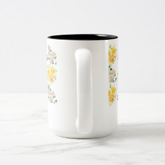 Floral cottagecore, customizable roses Mug