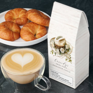 Floral Cowgirl Bride Posse Hangover Coffee 