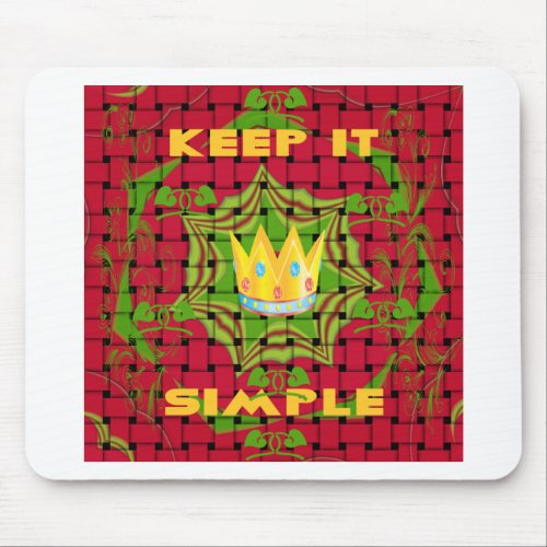 Floral Create Your Own Lovely color Keep it simple Mouse Pad