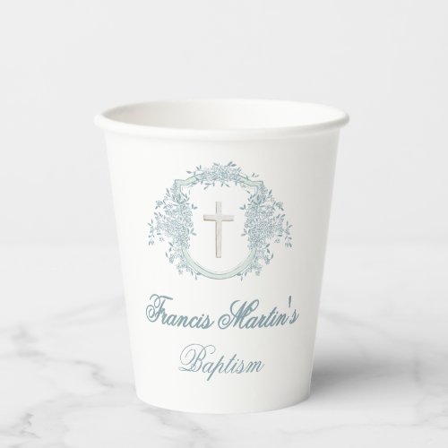 floral crest | Baptism