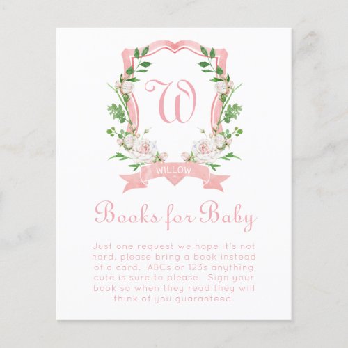 Floral Crest Books For Baby
