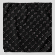 Floral Cross Bandana