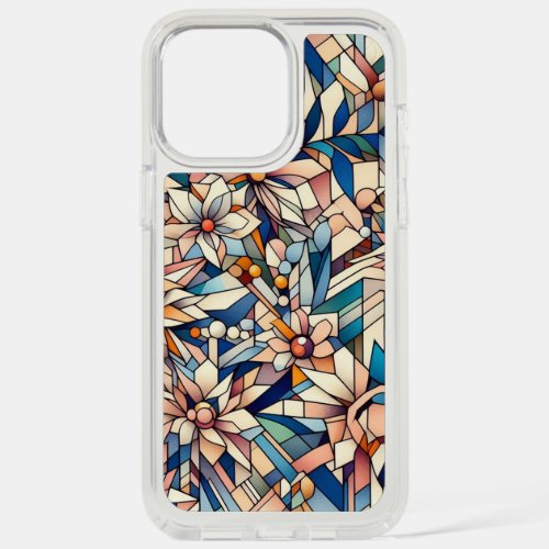 Floral Cubism iPhone 15 Pro Max Case