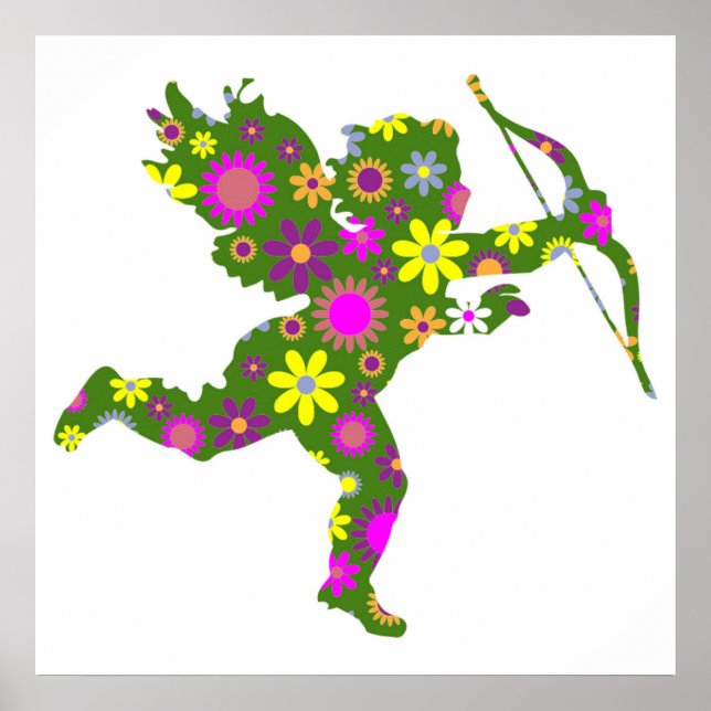 FLORAL CUPID POSTER (Front)