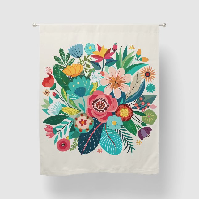 Floral Curtains | Elegant Nature-Inspired Drapes (Front)