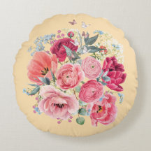 floral cushion