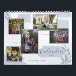 Floral Custom Family Photo Multi Photo Memories  Calendar<br><div class="desc">Introducing our "Floral Custom Family Photo Multi Photo Memories" – the perfect keepsake to cherish and relive the most precious moments of your family's journey throughout the year. This uniquely designed calendar goes beyond just keeping track of dates; it serves as a heartfelt compilation of your family's memories, milestones, and...</div>