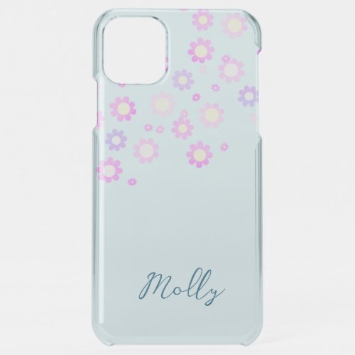 Floral Custom Name Phone Case Template