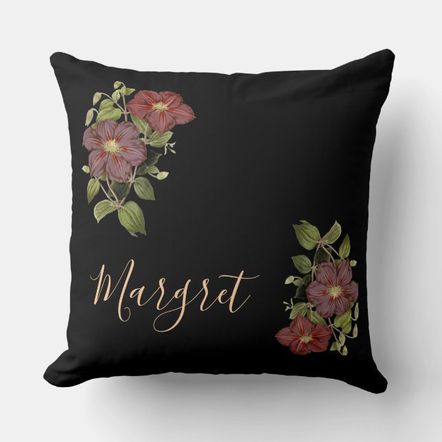 Floral Customized pillow (Front)
