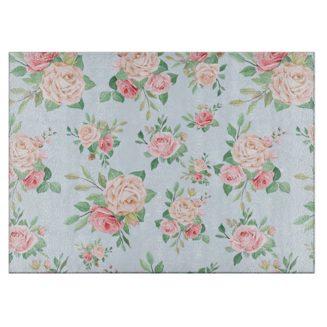 Floral Cutting Board (Front)