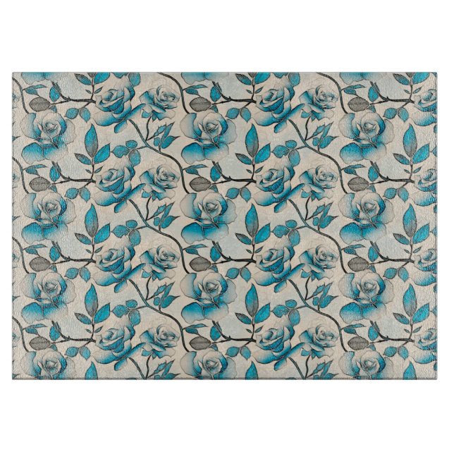 Floral Cutting Board (Front)