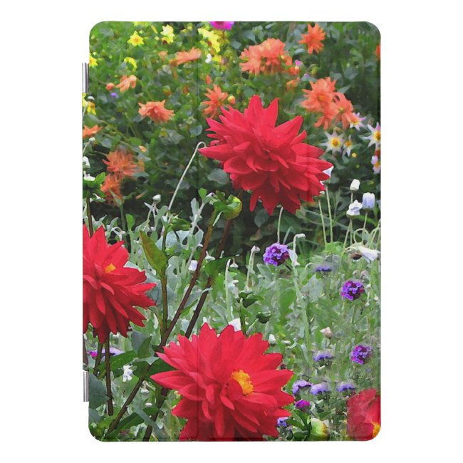 Floral Dahlia Garden Flowers 10.5 iPad Pro Case
