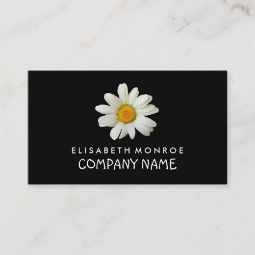 Floral Daisy Floristry Business Card